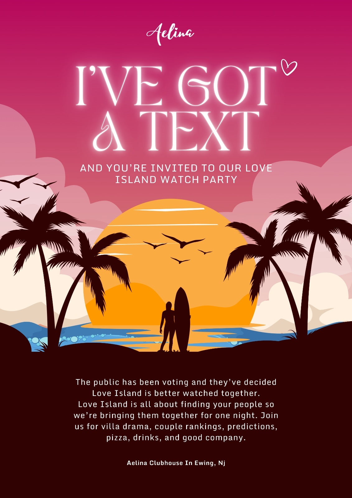 Love Island Watch Party